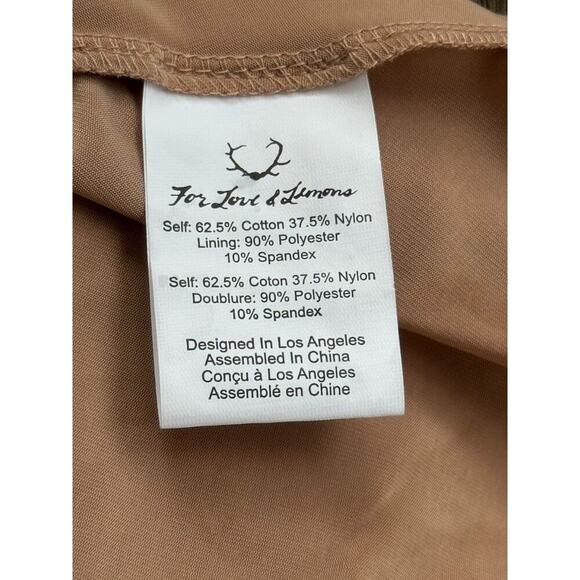 For Love and Lemons Gianna Apron Lace Crossback Dress Purple Size XS NWT - Picture 9 of 10